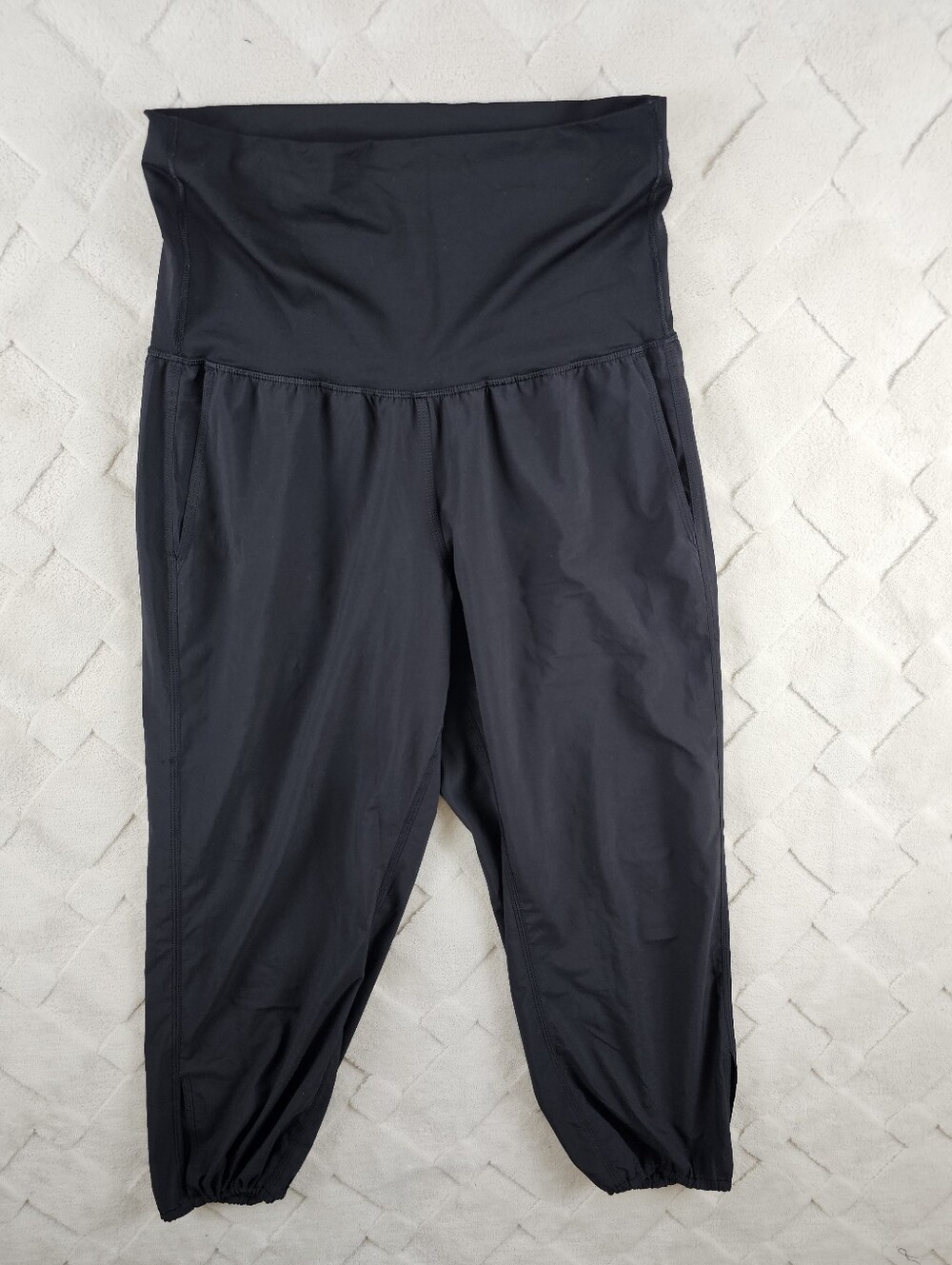 Lululemon Om Pant Womens 8 Black Gym Yoga loungewear